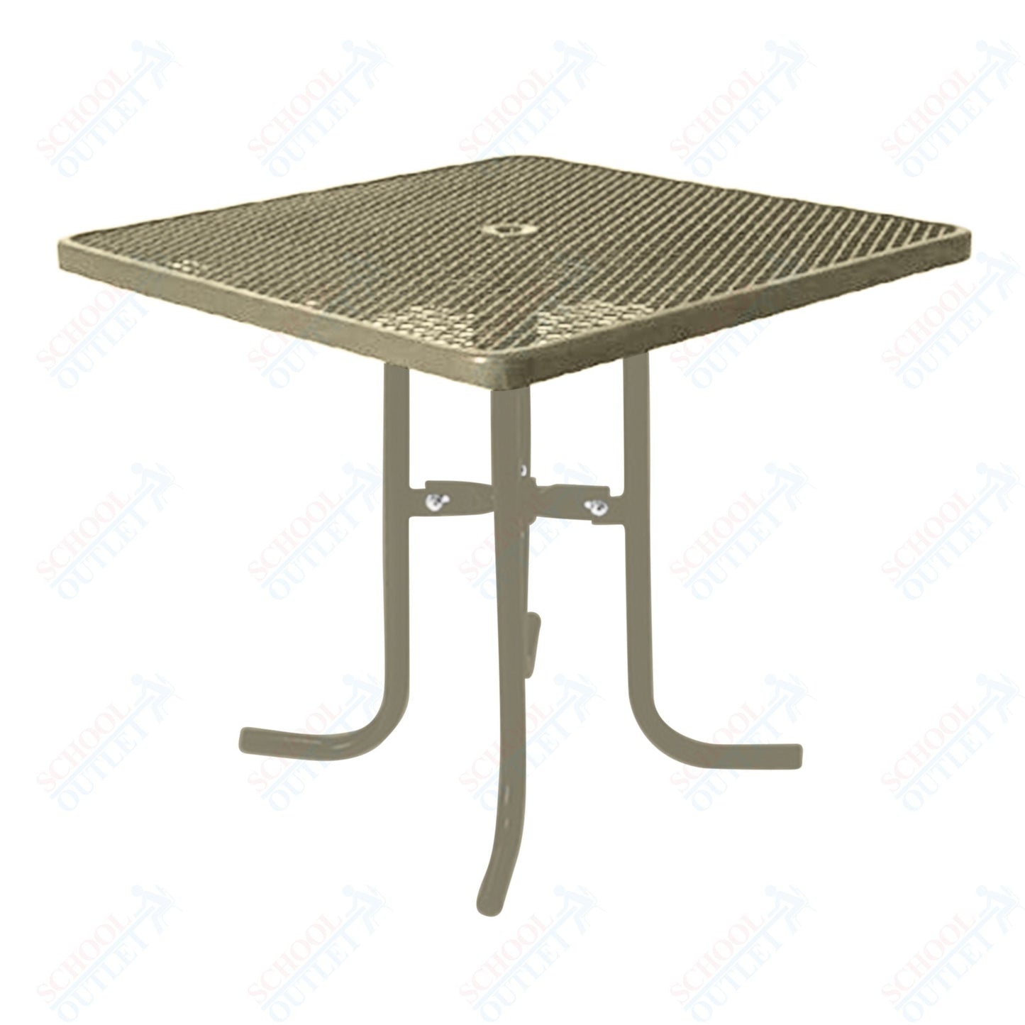 UltraPlay 36" Square Portable Food Court Table - 42 High - SchoolOutlet
