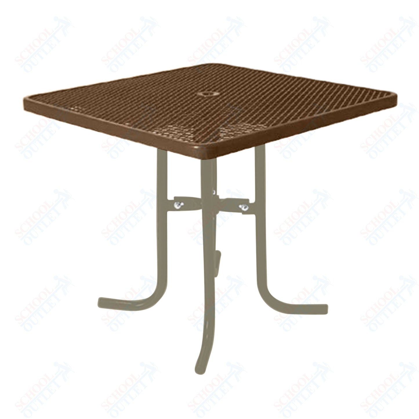 UltraPlay 36" Square Portable Food Court Table - 42 High - SchoolOutlet