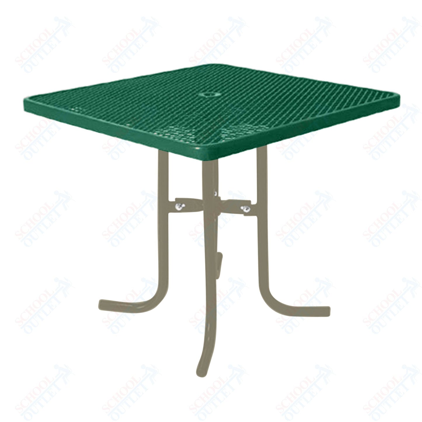 UltraPlay 36" Square Portable Food Court Table - 42 High - SchoolOutlet