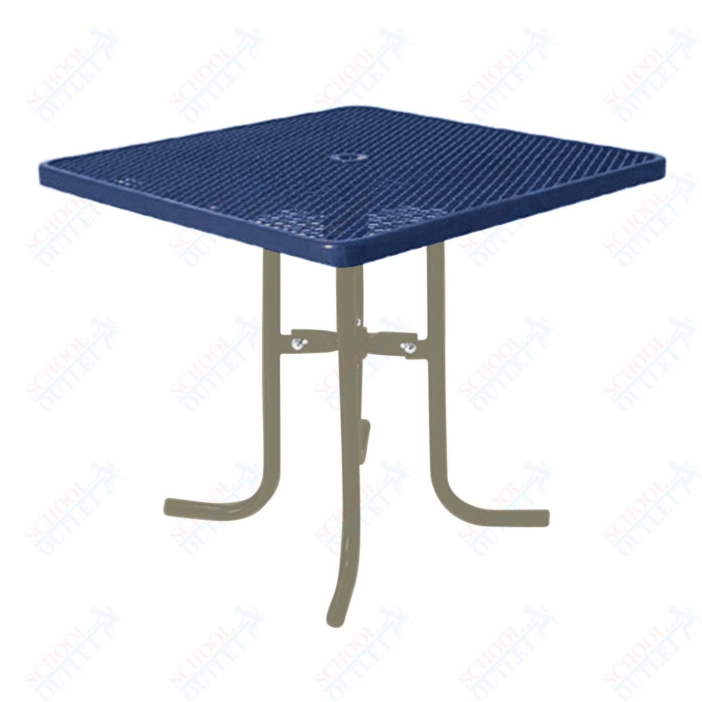 UltraPlay 36" Square Portable Food Court Table - 42 High - SchoolOutlet