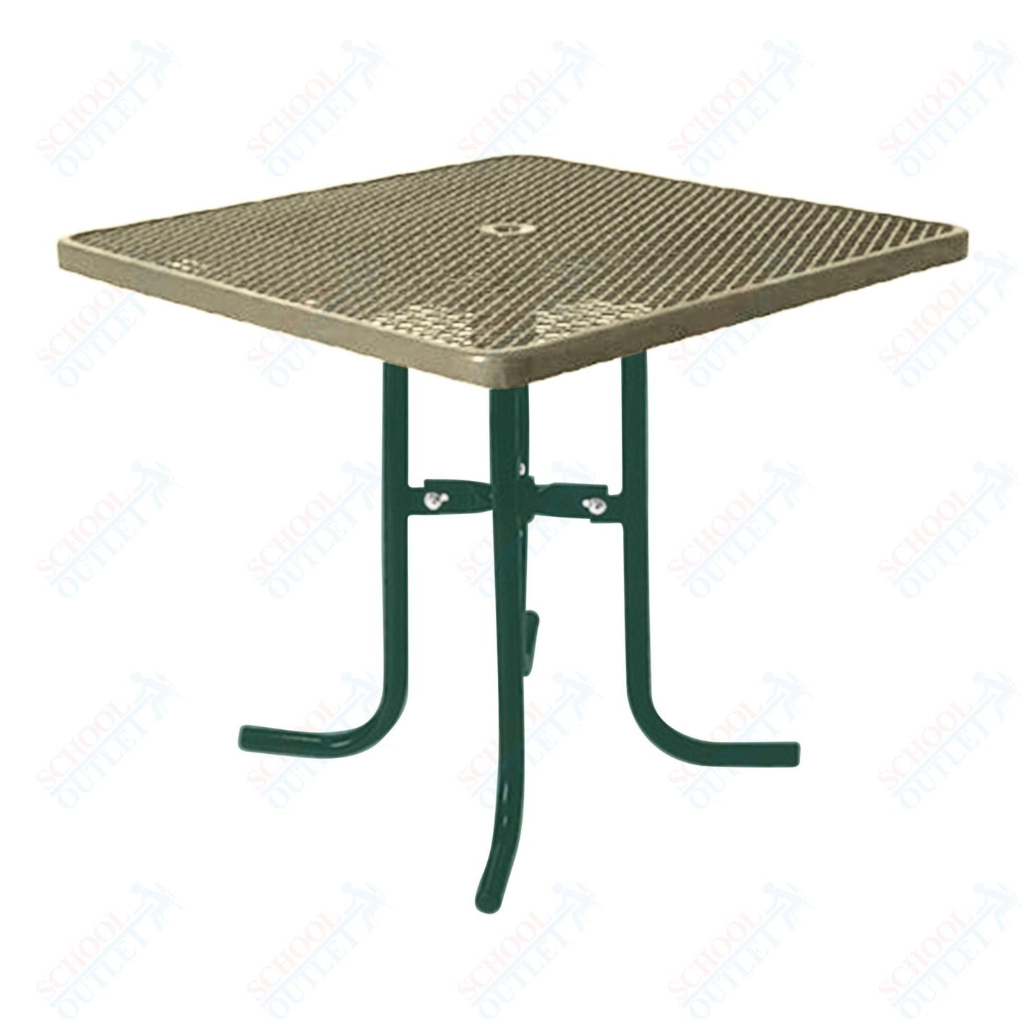 UltraPlay 36" Square Portable Food Court Table - 42 High - SchoolOutlet