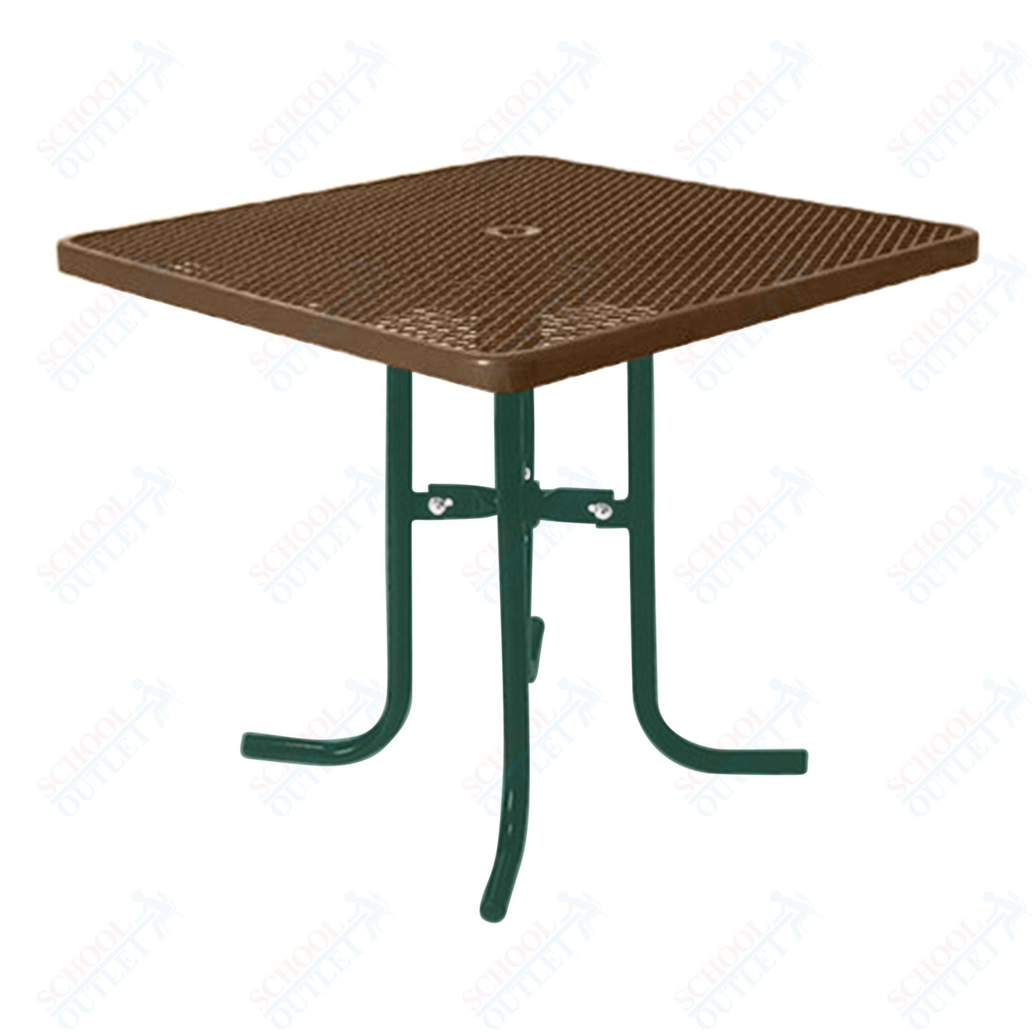 UltraPlay 36" Square Portable Food Court Table - 42 High - SchoolOutlet