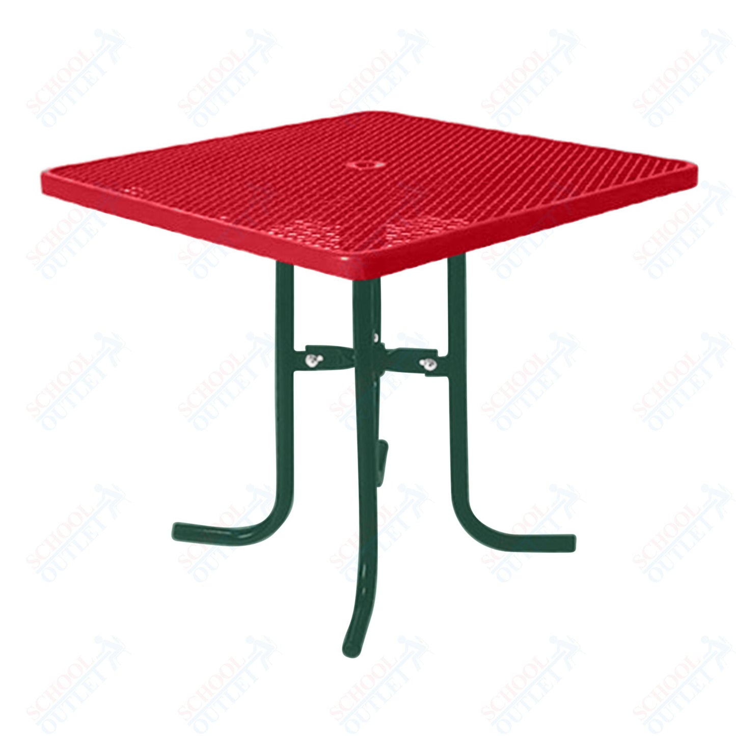 UltraPlay 36" Square Portable Food Court Table - 42 High - SchoolOutlet