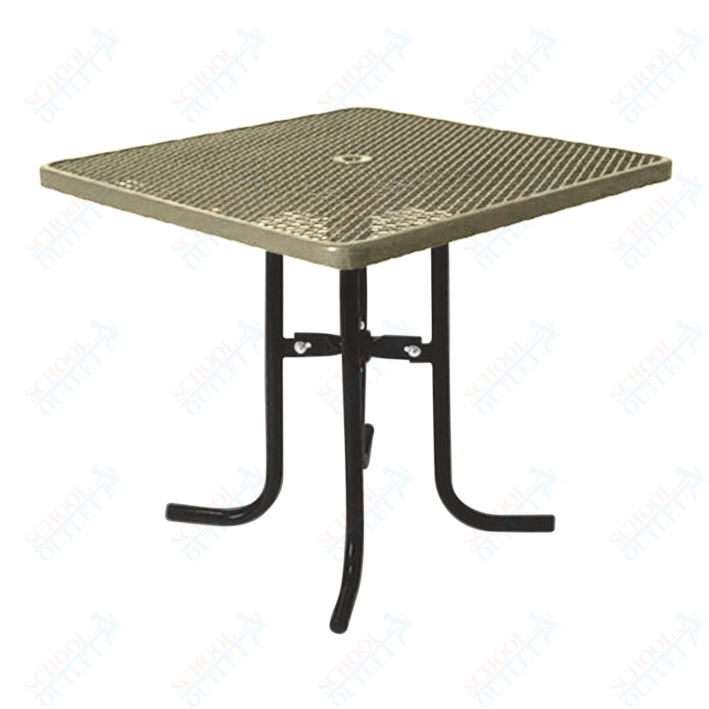 UltraPlay 36" Square Portable Food Court Table - 42 High - SchoolOutlet