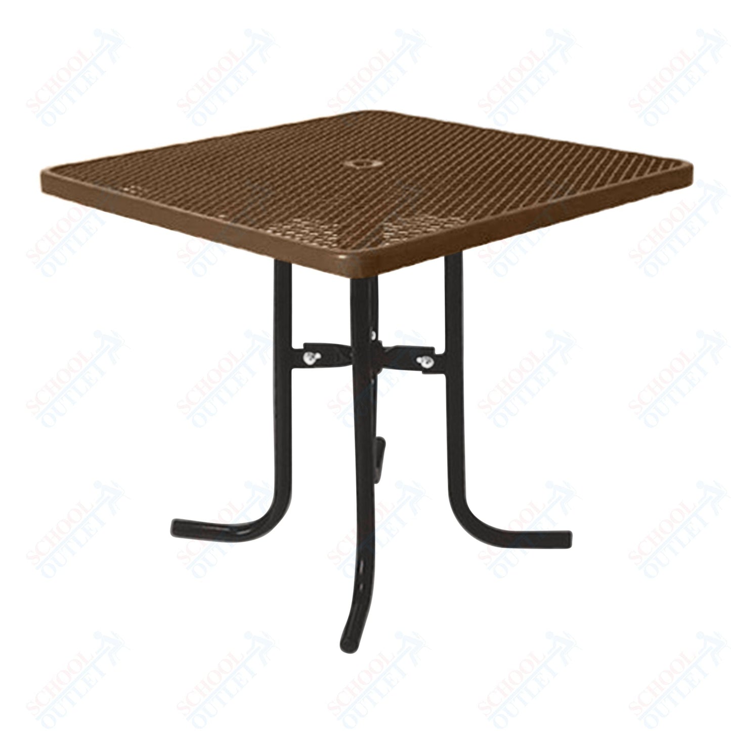 UltraPlay 36" Square Portable Food Court Table - 42 High - SchoolOutlet
