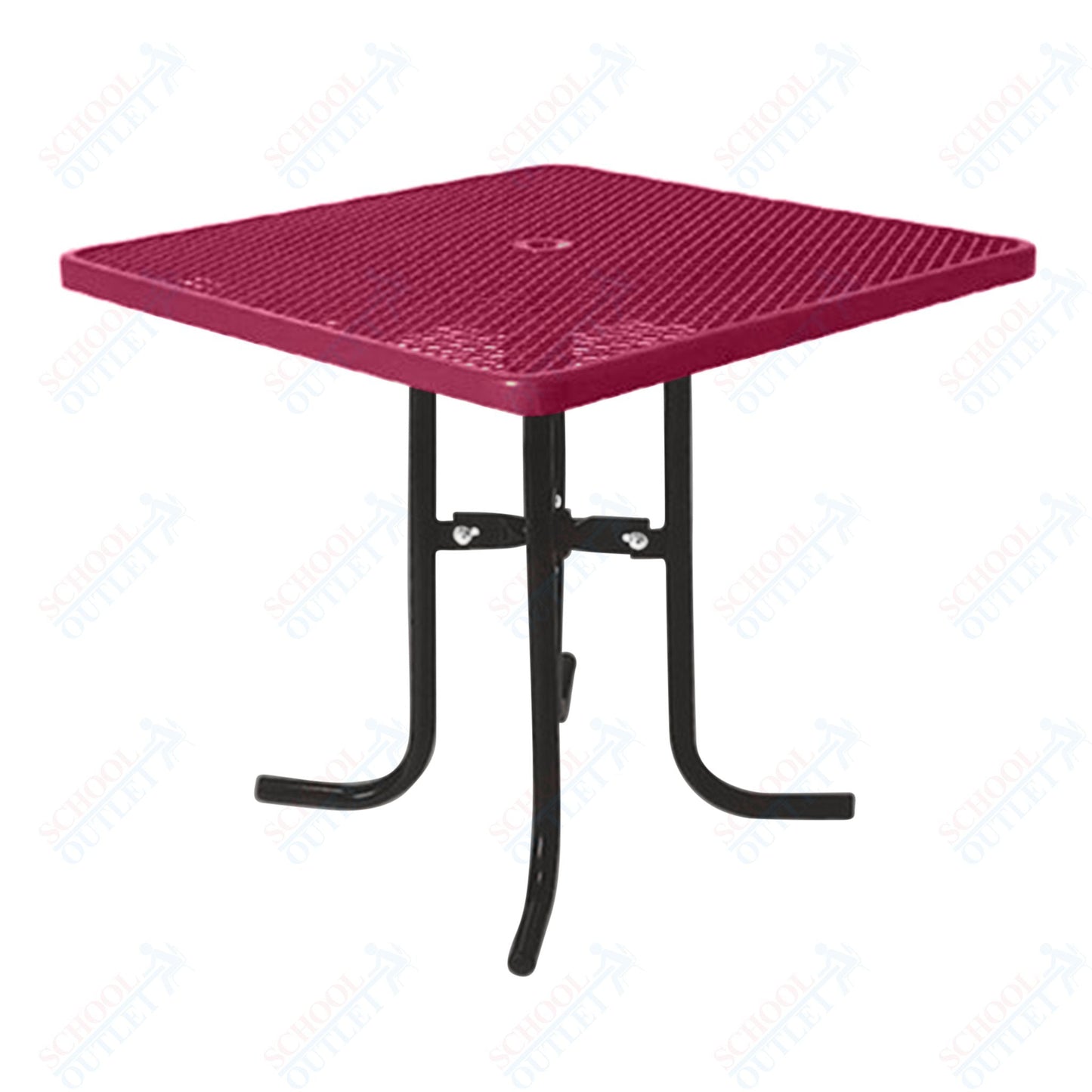 UltraPlay 36" Square Portable Food Court Table - 42 High - SchoolOutlet