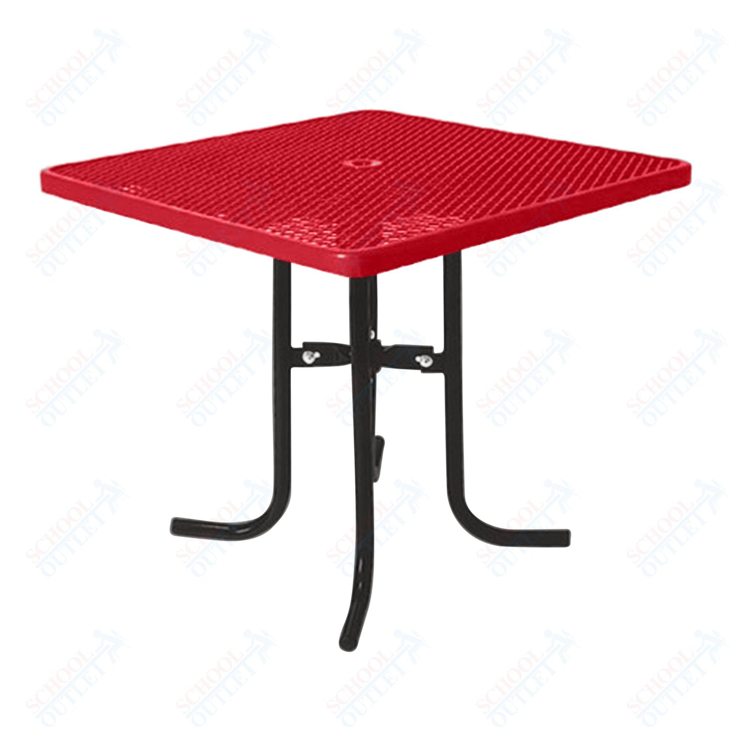 UltraPlay 36" Square Portable Food Court Table - 42 High - SchoolOutlet