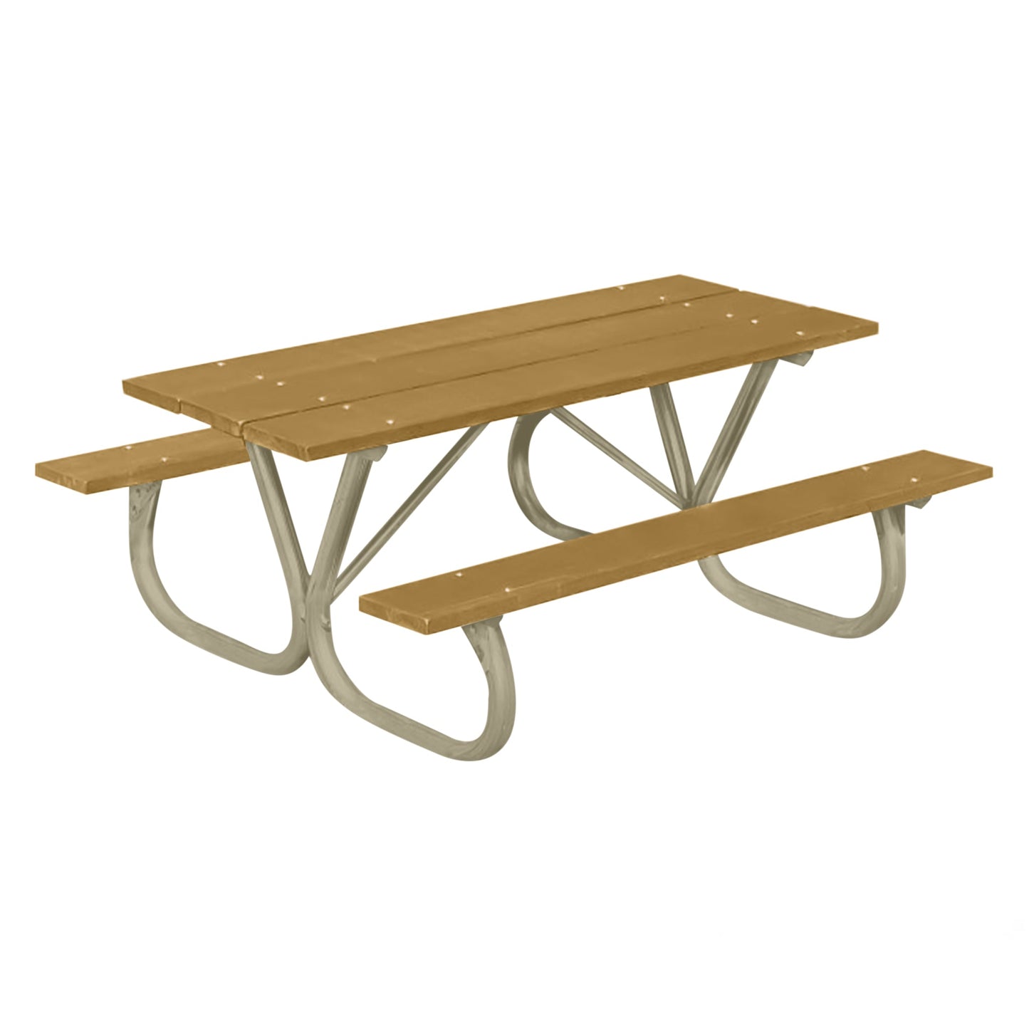 UltraPlay 8' Extra Heavy Duty Table w/ Bolt - Thru Frame - SchoolOutlet