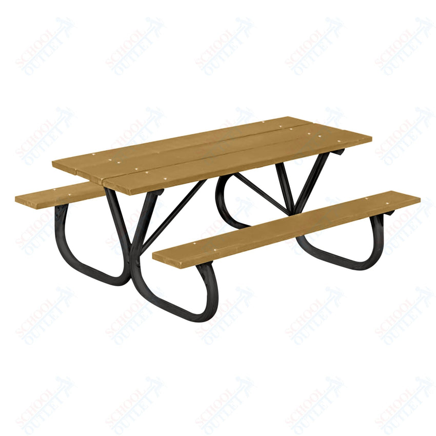 UltraPlay 8' Extra Heavy Duty Table w/ Bolt - Thru Frame - SchoolOutlet