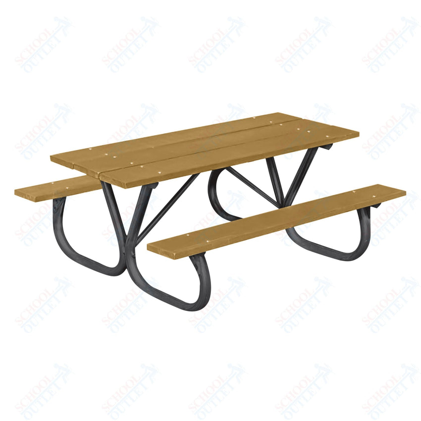 UltraPlay 8' Extra Heavy Duty Table w/ Bolt - Thru Frame - SchoolOutlet