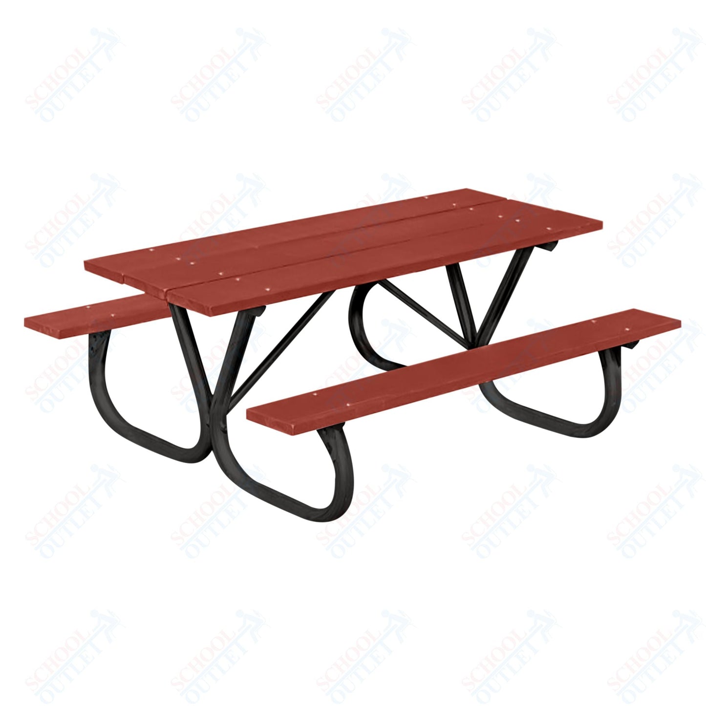 UltraPlay 8' Extra Heavy Duty Table w/ Bolt - Thru Frame - SchoolOutlet