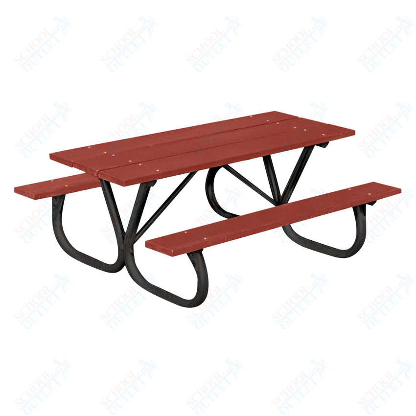 UltraPlay 8' Extra Heavy Duty Table w/ Bolt - Thru Frame - SchoolOutlet