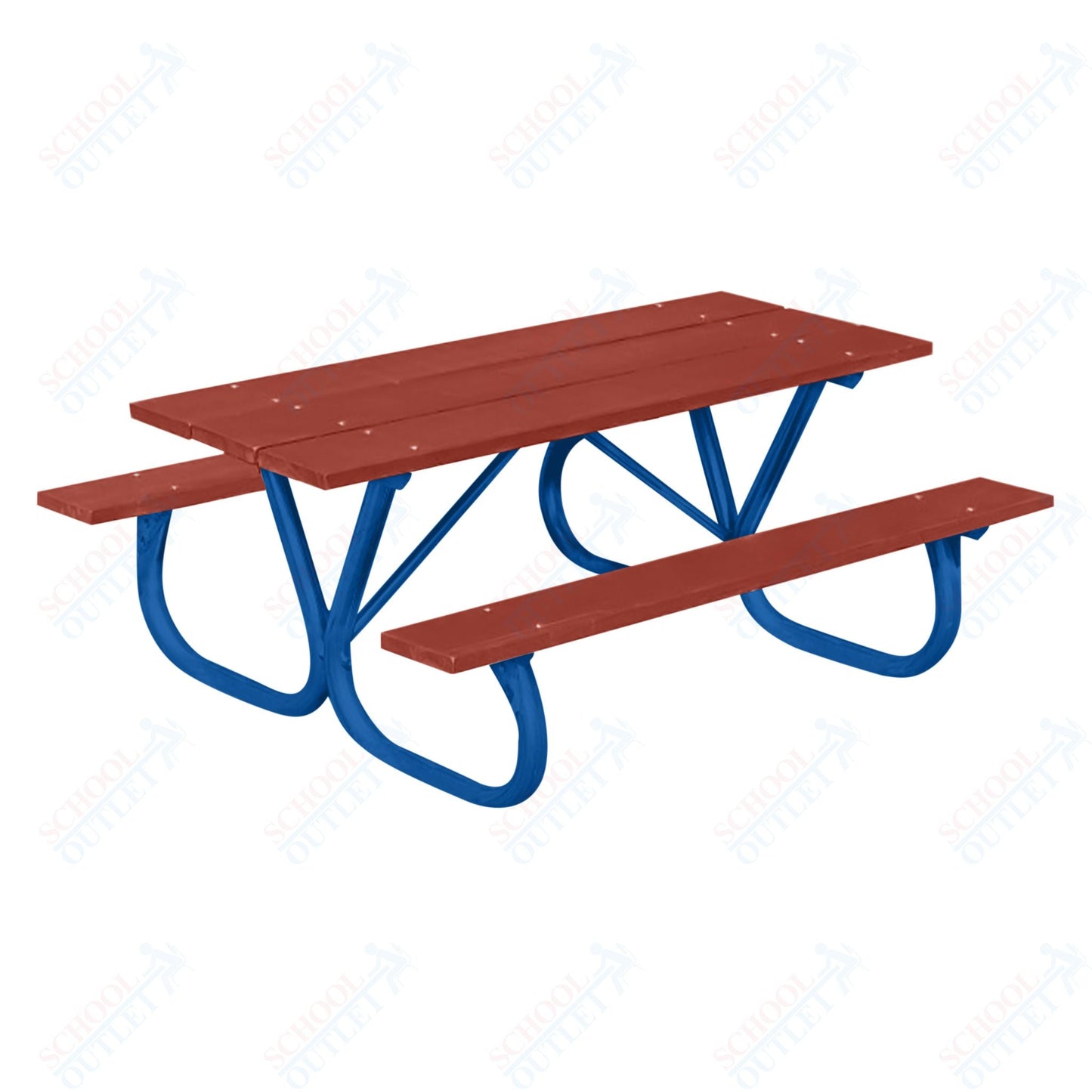 UltraPlay 8' Extra Heavy Duty Table w/ Bolt - Thru Frame - SchoolOutlet