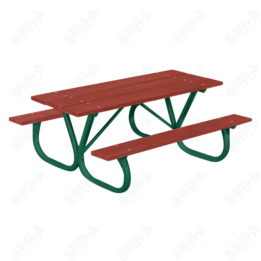 UltraPlay 8' Extra Heavy Duty Table w/ Bolt - Thru Frame - SchoolOutlet