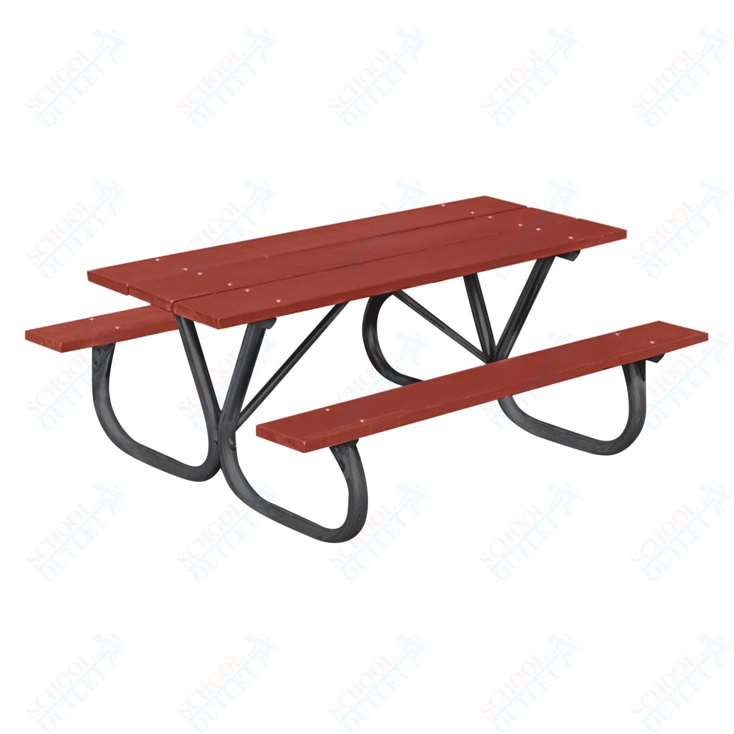 UltraPlay 8' Extra Heavy Duty Table w/ Bolt - Thru Frame - SchoolOutlet