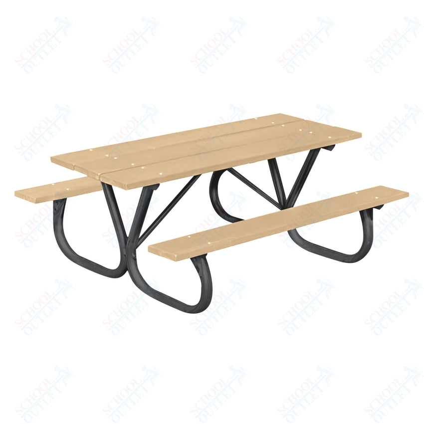 UltraPlay 8' Extra Heavy Duty Table w/ Bolt - Thru Frame - SchoolOutlet