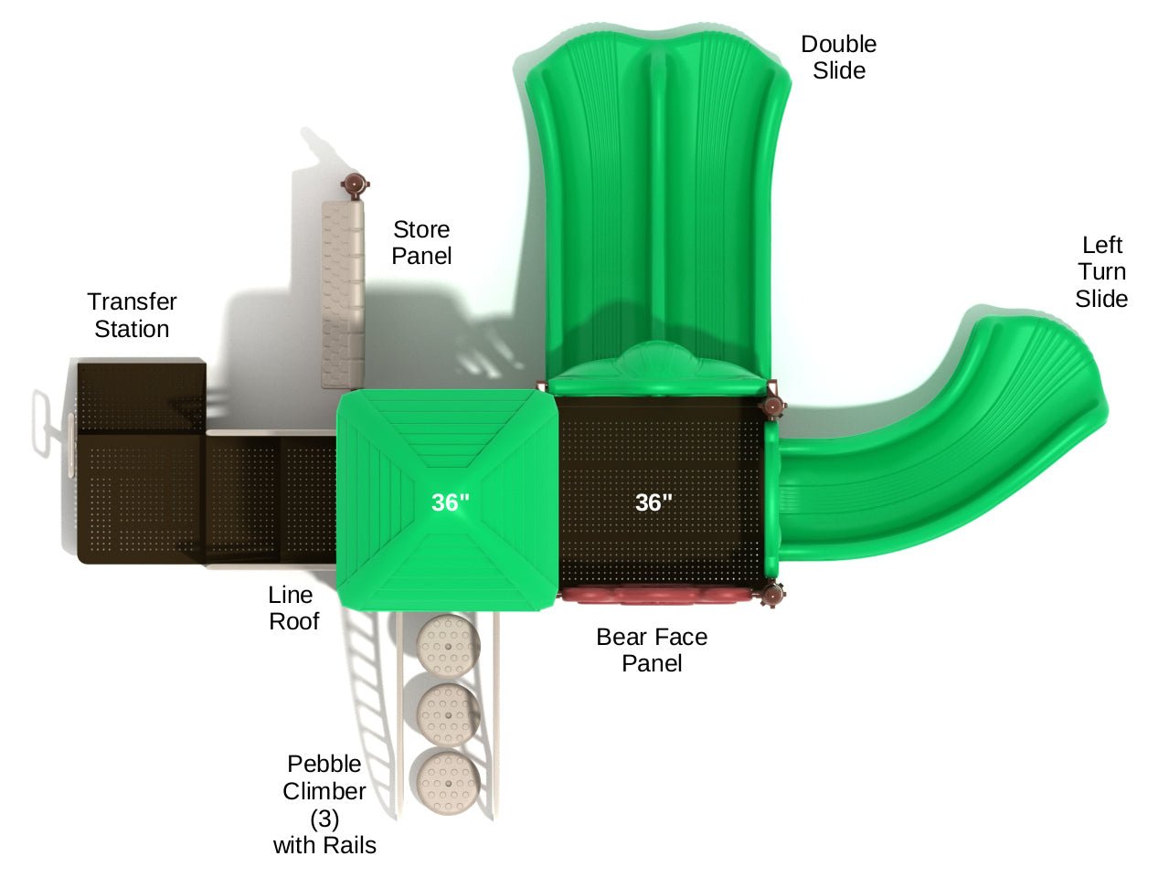 Playground Equipment Fayetteville (PKP178) - SchoolOutlet