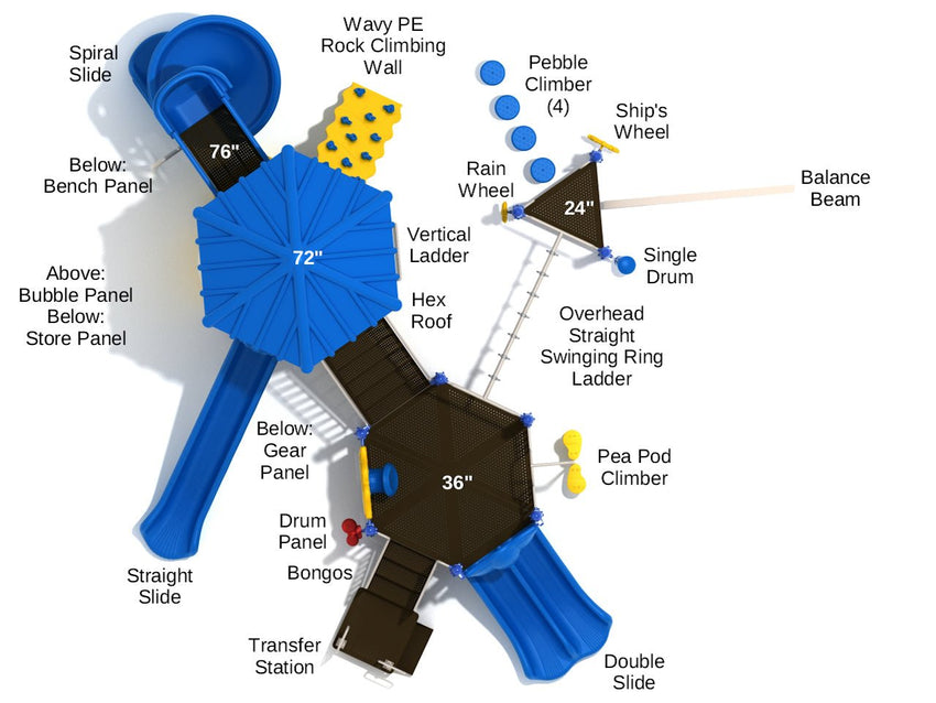 Playground Equipment Antero (PMF013) - SchoolOutlet