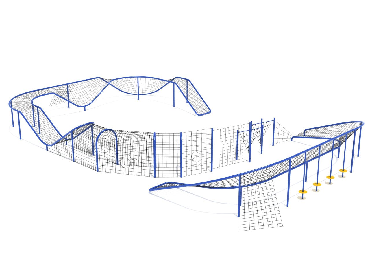 Playground Equipment Spacewalk Course (PFN016) - SchoolOutlet