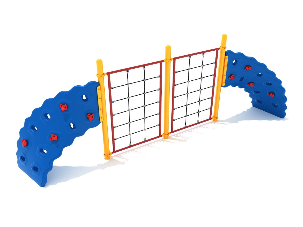 Playground Equipment 2 Panel Rope Challenger (PCH003) - SchoolOutlet