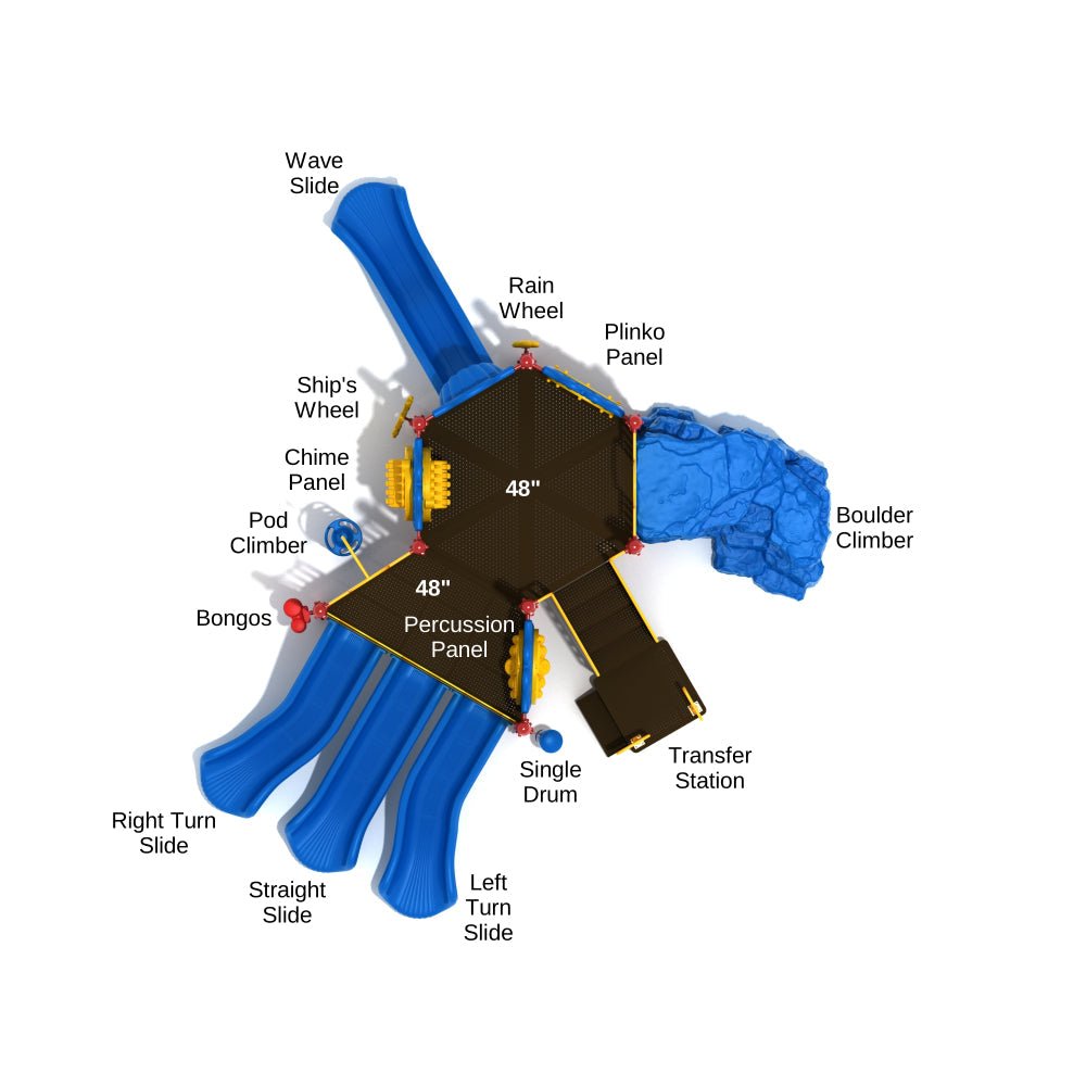 Playground Equipment Kessler Commons (PMF027) - SchoolOutlet