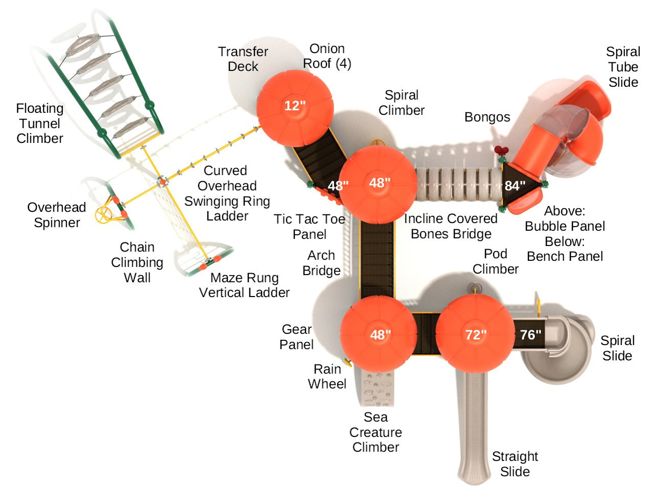 Playground Equipment Pantigo (PMF007) - SchoolOutlet