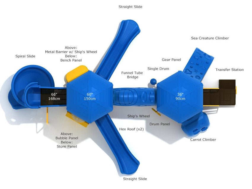 Playground Equipment Popcorn Creek (PKP306) - SchoolOutlet