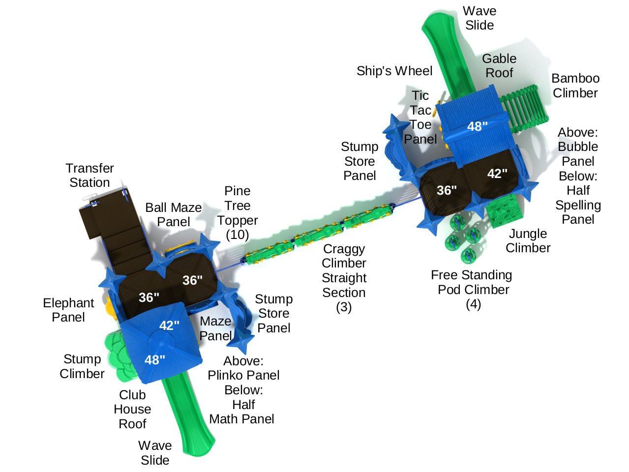 Playground Equipment Finny Fish (PTH018) - SchoolOutlet