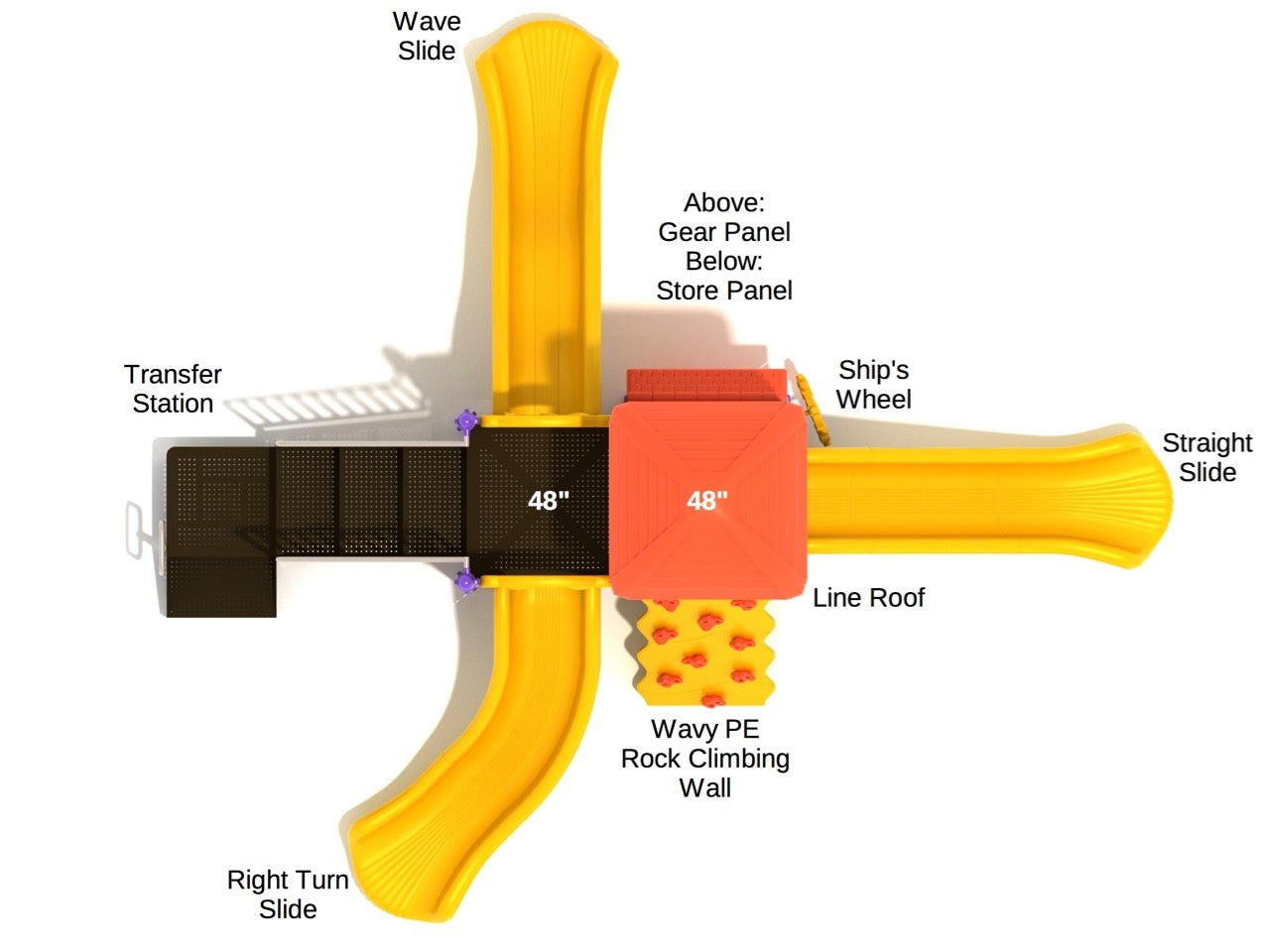 Playground Equipment San Rafael (PKP128) - SchoolOutlet
