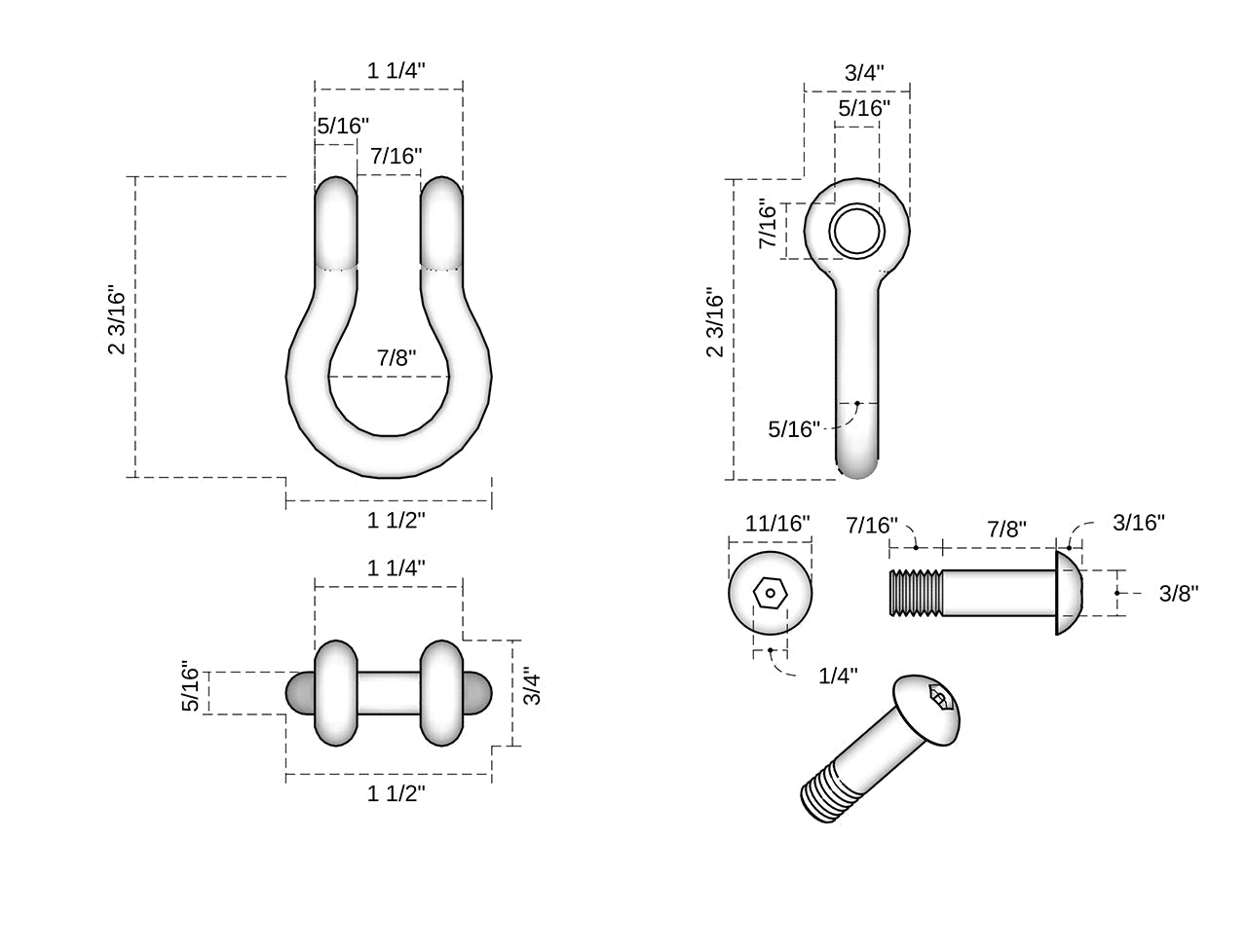 Playground Equipment Single Clevis Connector (PCS005) - SchoolOutlet