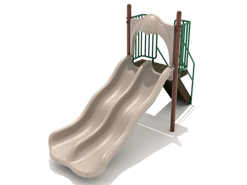 Playground Equipment 4 Foot Double Wave Slide (PSL003) - SchoolOutlet