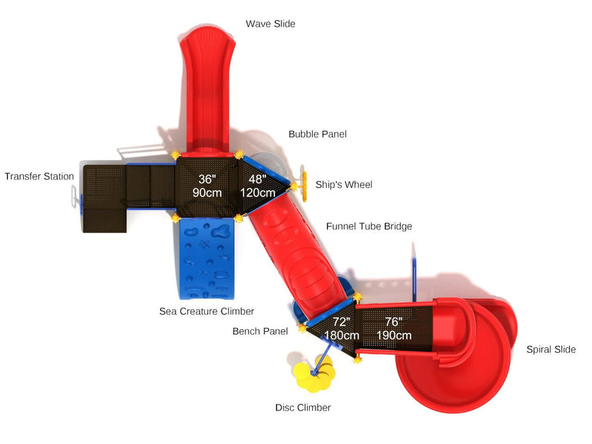 Playground Equipment Ogden Dunes (PKP298) - SchoolOutlet