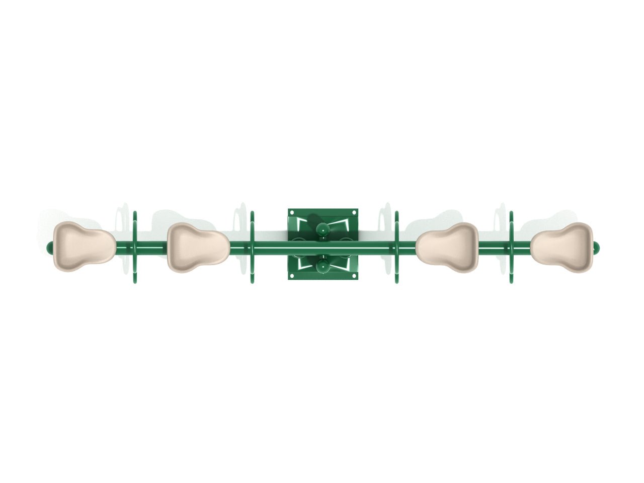Playground Equipment Rockwell Teeter Quad (PFB010) - SchoolOutlet