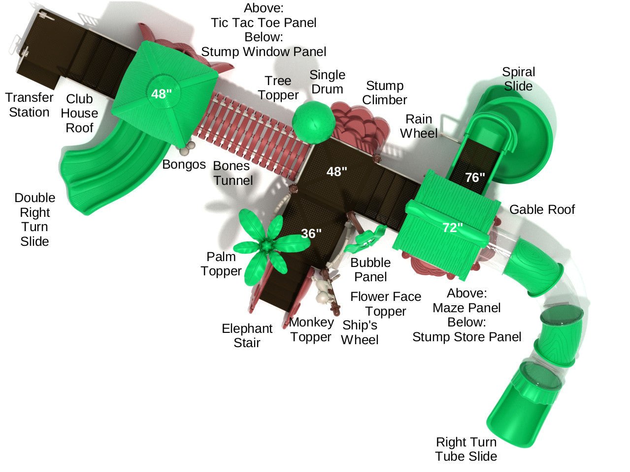 Playground Equipment Polly Parrot (PTH008) - SchoolOutlet