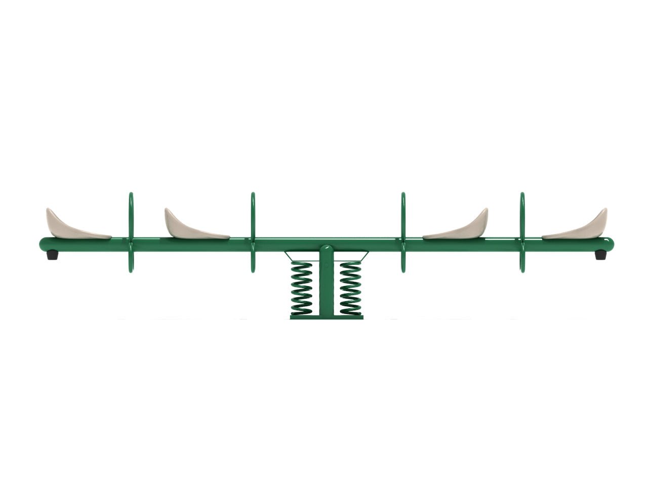 Playground Equipment Rockwell Teeter Quad (PFB010) - SchoolOutlet
