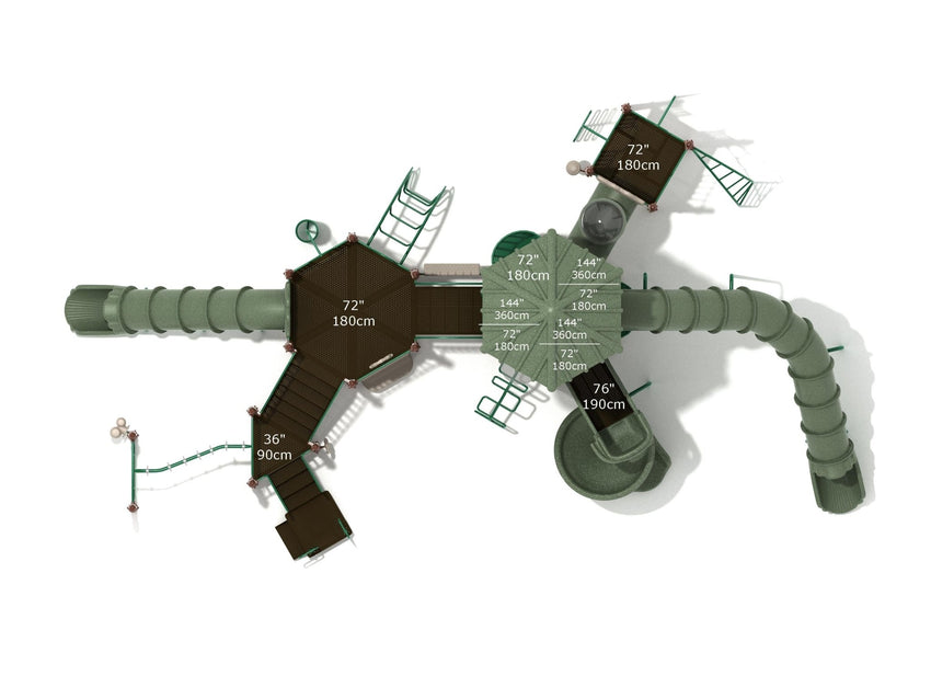 Playground Equipment Brentwood Country (PMF072) - SchoolOutlet