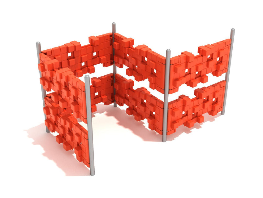 Playground Equipment Pixel Fence (PPX004) - SchoolOutlet