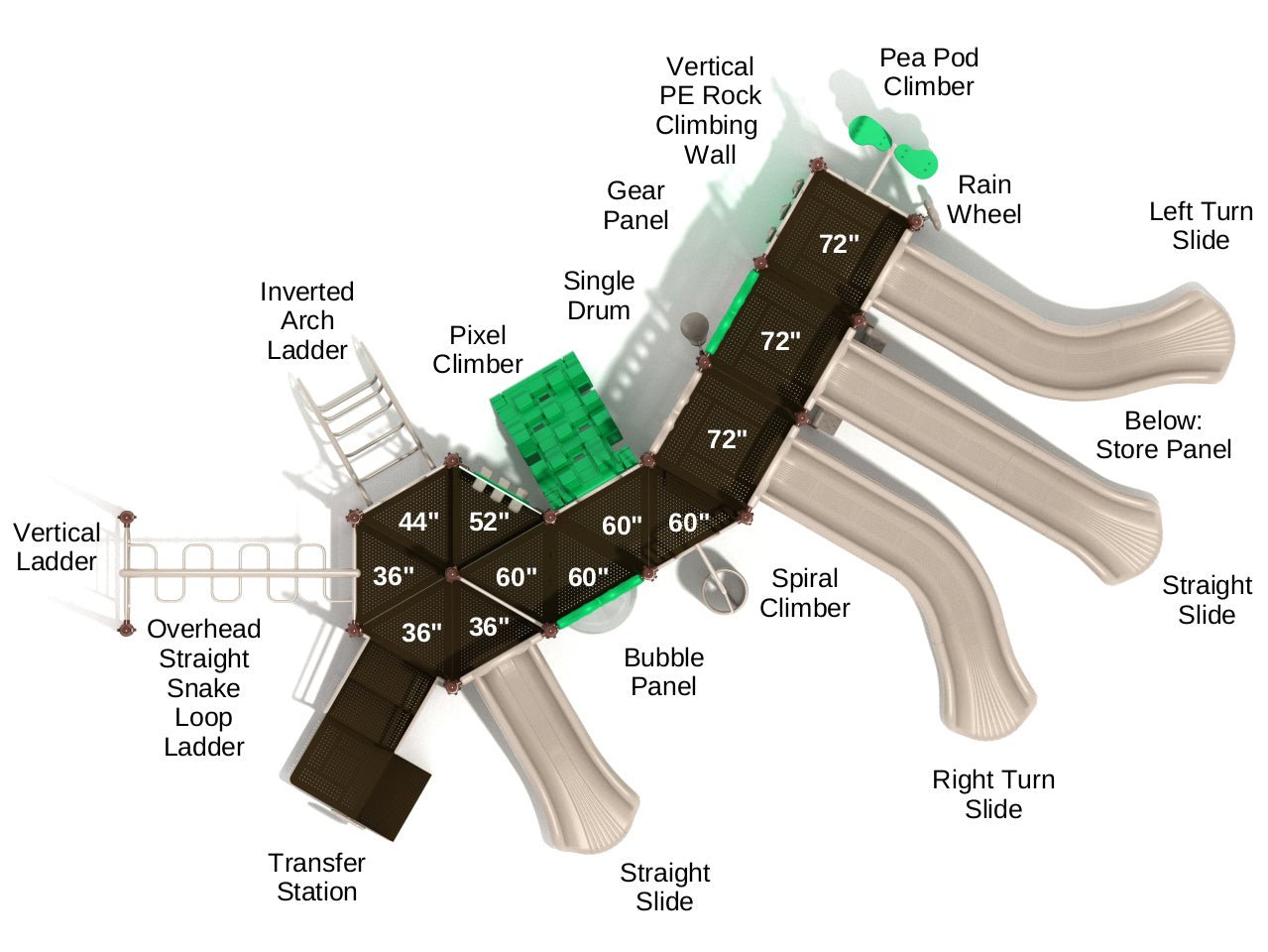 Playground Equipment Thousand Oaks (PKP245) - SchoolOutlet