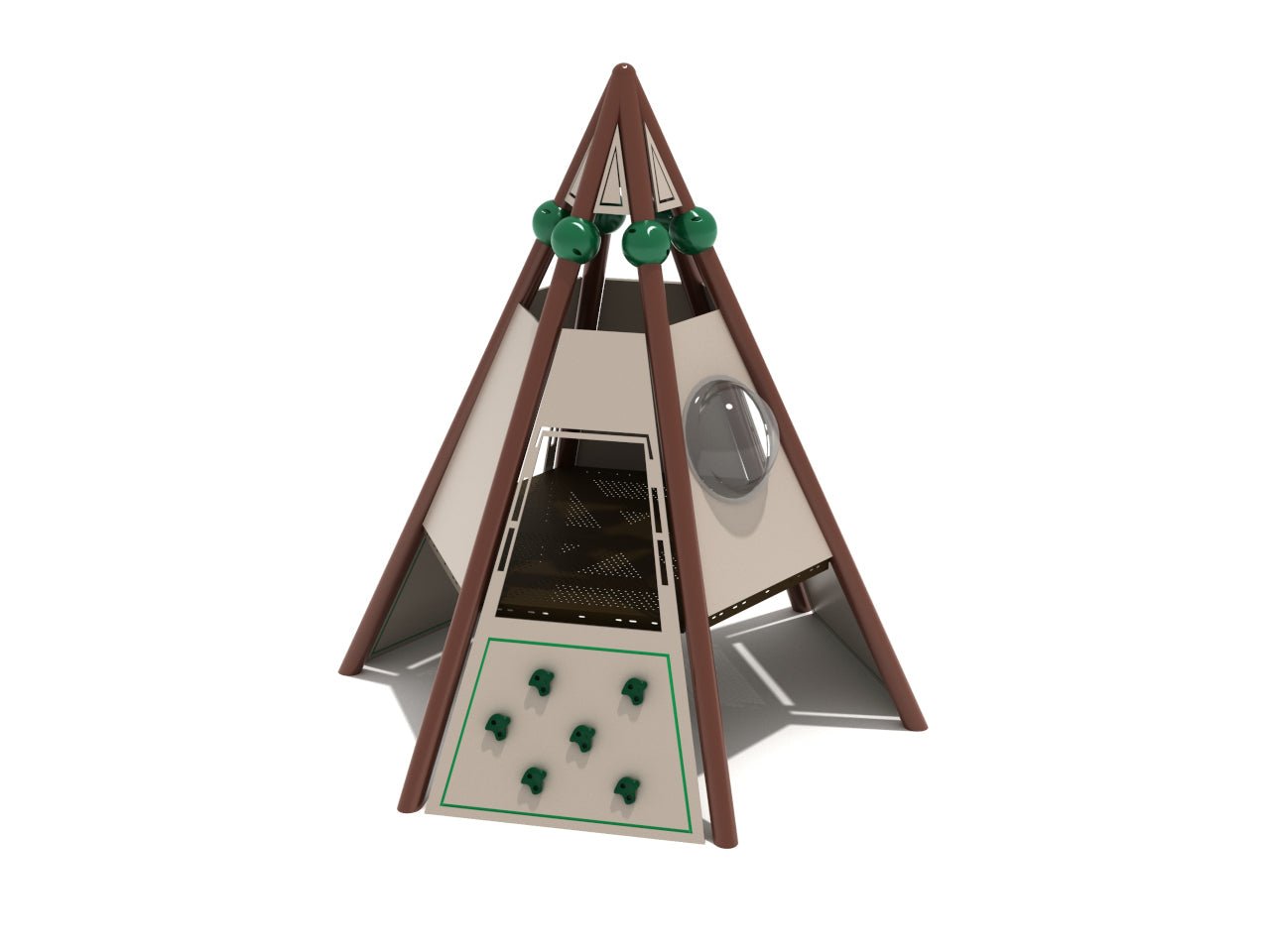 Playground Equipment Teepee Hideout (PFS068) - SchoolOutlet