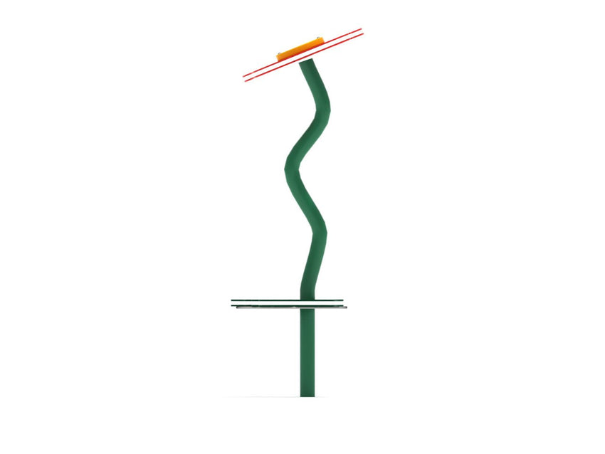 Playground Equipment Flower Stepper with Leaf (PFS066) - SchoolOutlet