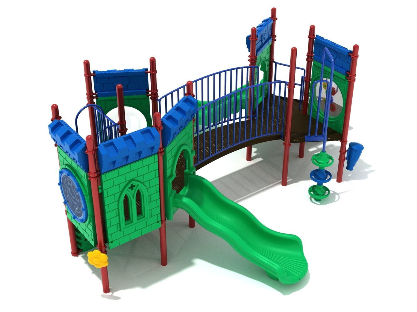Playground Equipment 8 - feet Straight Balance Beam (PCT077) - SchoolOutlet