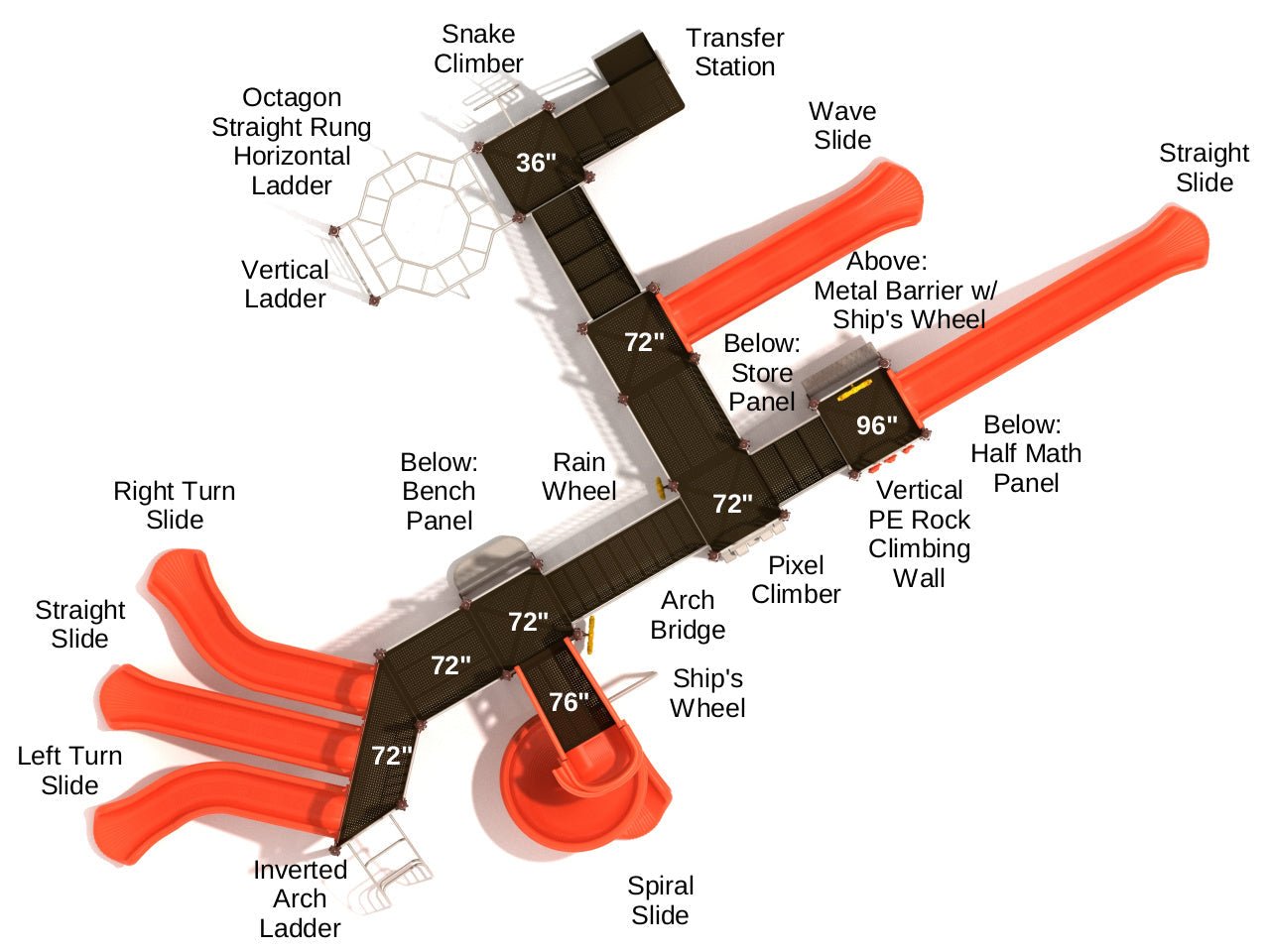 Playground Equipment Loveland (PKP254) - SchoolOutlet