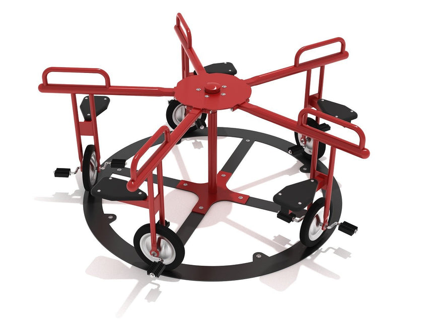 Playground Equipment 5 - Seat Merry Go Cycle (PFS022) - SchoolOutlet