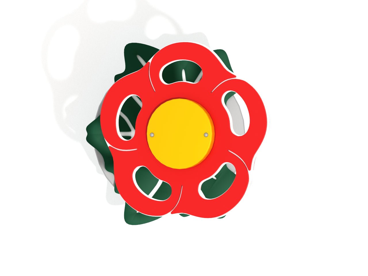 Playground Equipment Flower Stepper with Leaf (PFS066) - SchoolOutlet