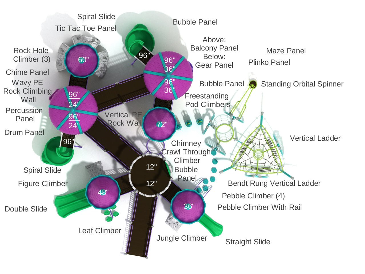 Playground Equipment Journeys End (PMF060) - SchoolOutlet