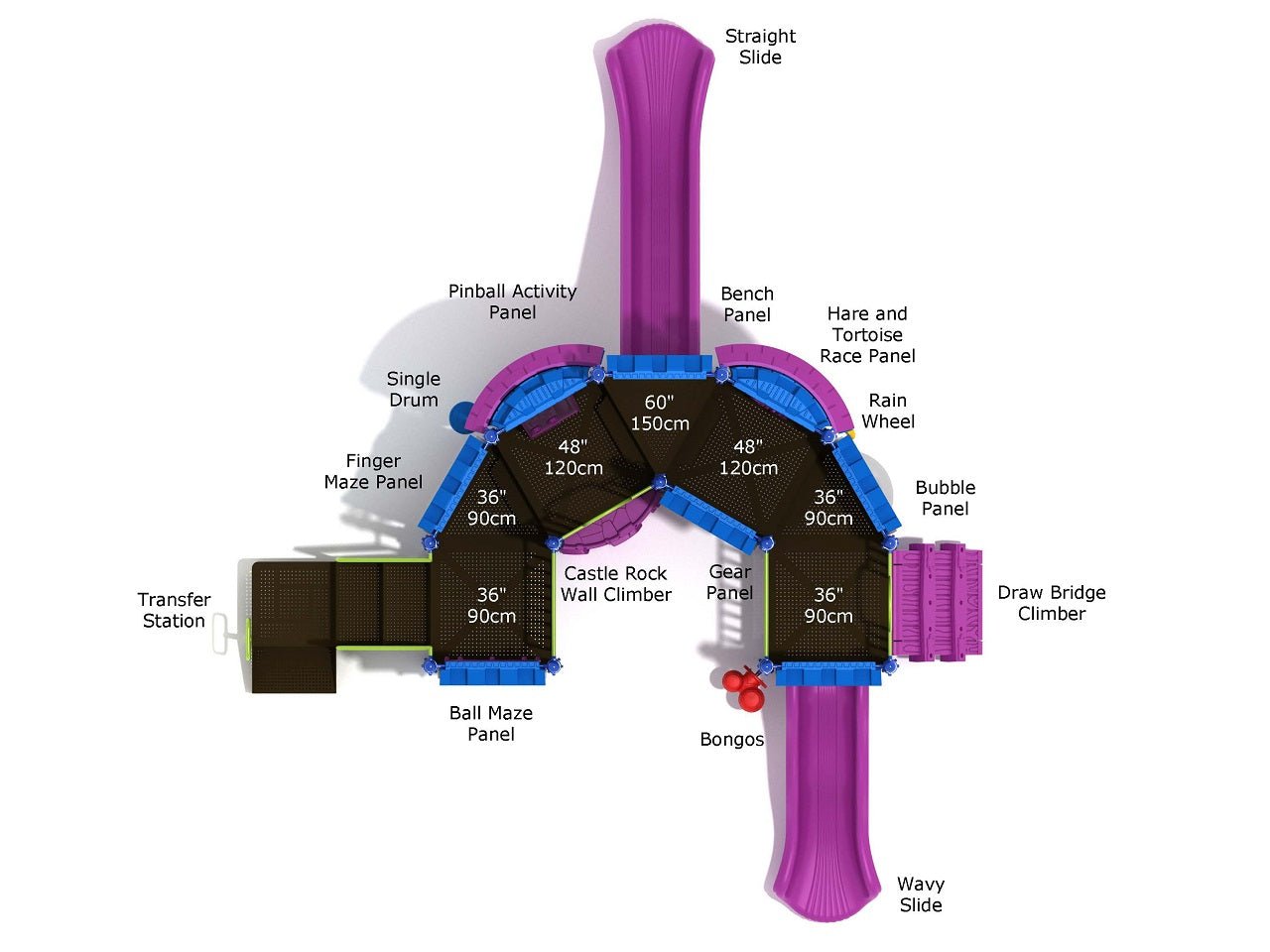 Playground Equipment Lambkin's Lute (PCT076) - SchoolOutlet