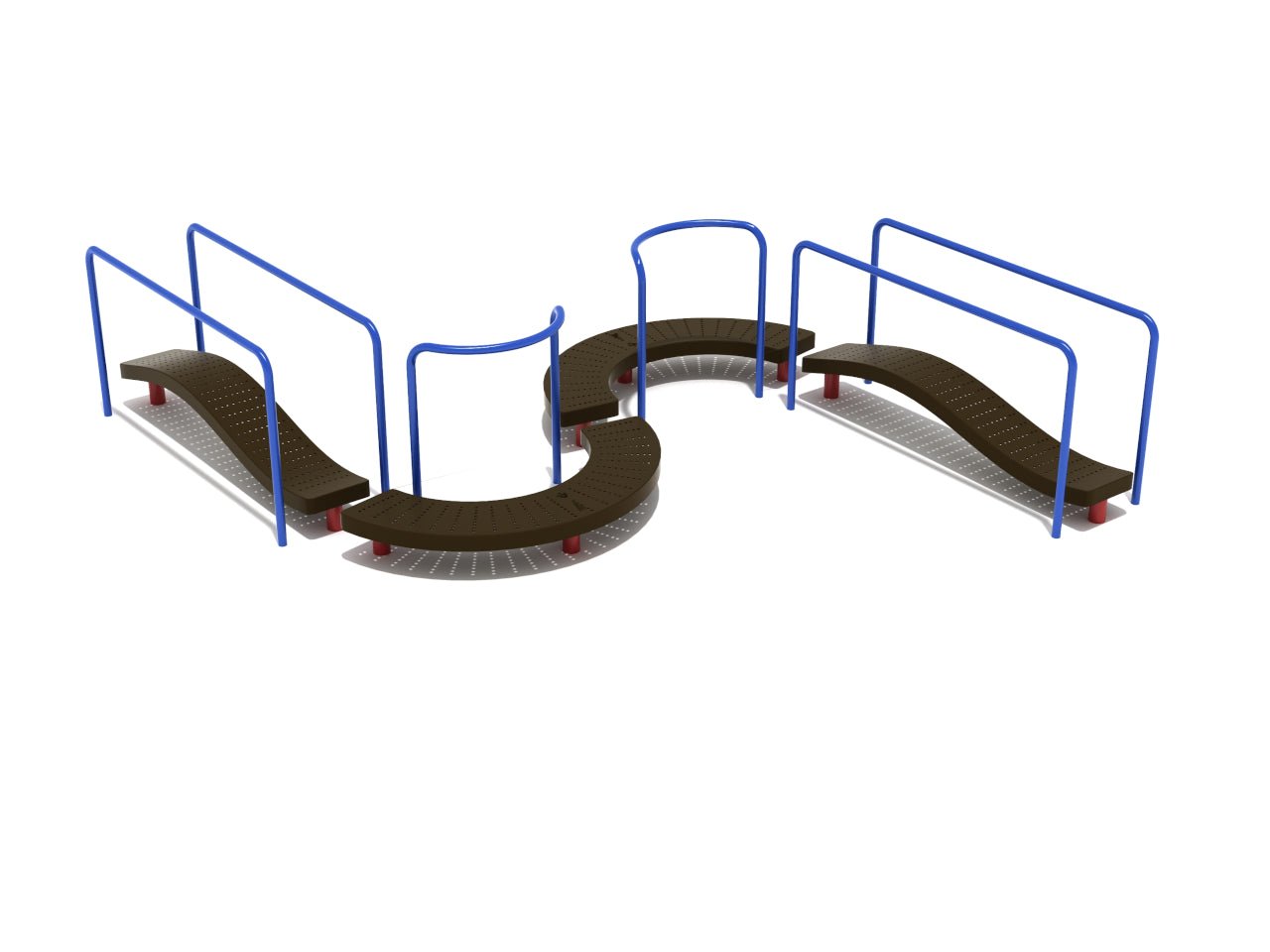 Playground Equipment Snake Balance Track (PFS069) - SchoolOutlet