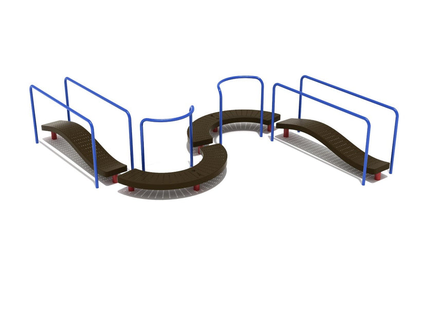 Playground Equipment Snake Balance Track (PFS069) - SchoolOutlet