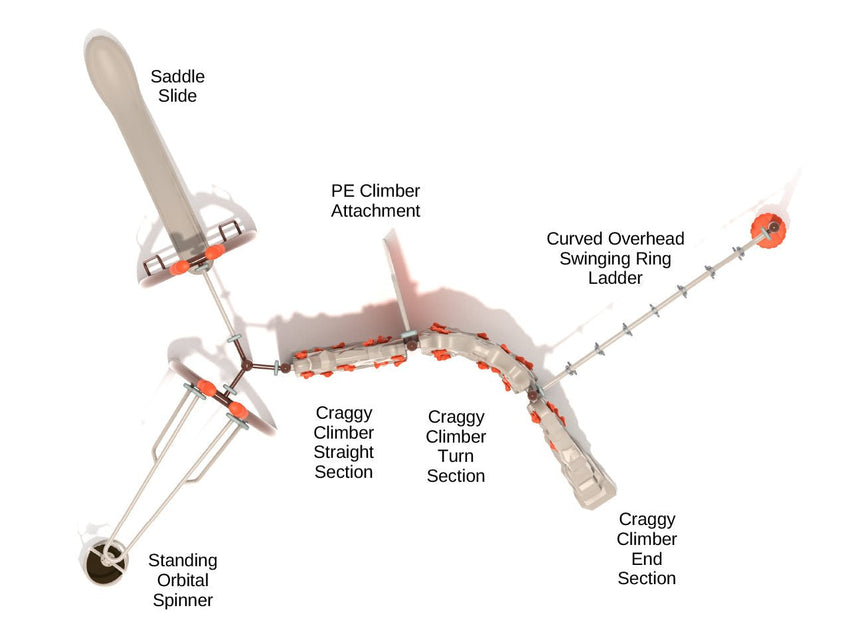 Playground Equipment Timms Hill (PGP017) - SchoolOutlet