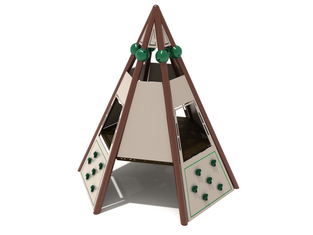 Playground Equipment Teepee Hideout (PFS068) - SchoolOutlet
